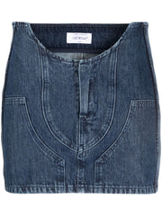 Off White Denim mini skirt-Skirts-Off White-40-Urbanheer