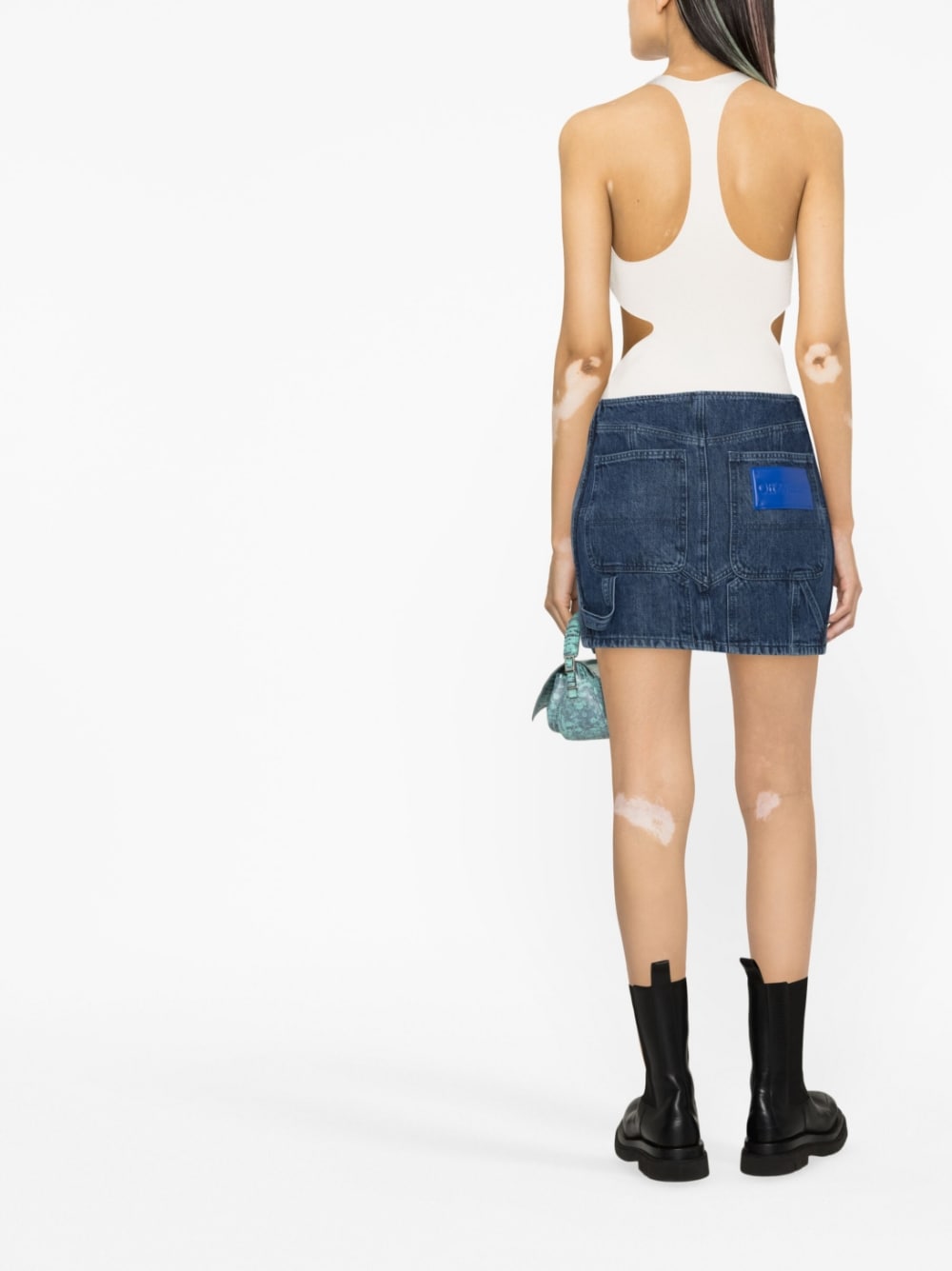 Off White Denim mini skirt-Skirts-Off White-40-Urbanheer
