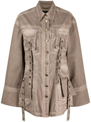 Blumarine Coats Brown-Jackets-Blumarine-38-Urbanheer