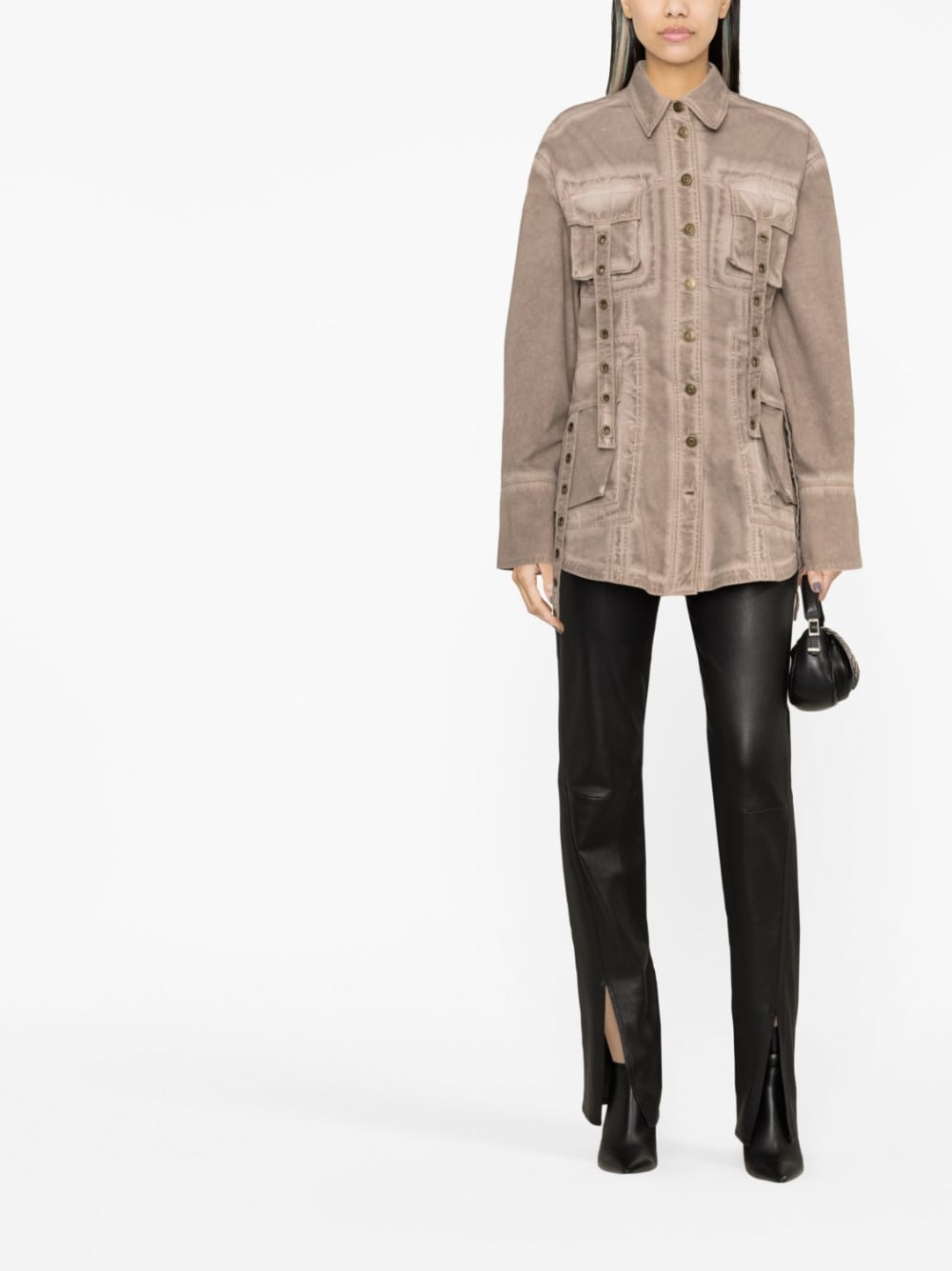 Blumarine Coats Brown-Jackets-Blumarine-38-Urbanheer