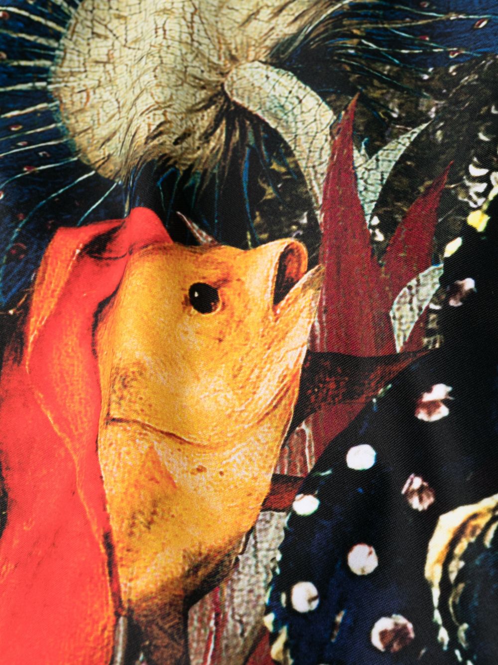 Alexander McQueen Hieronymus Bosch-print Jersey Bodysuit-Beachwear & underwear-Alexander Mcqueen-38-Urbanheer