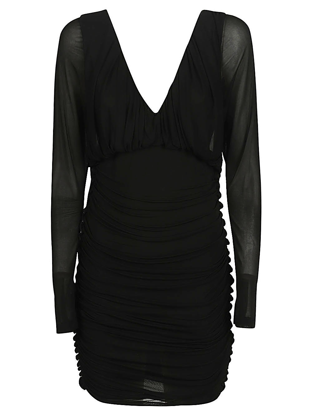 Saint Laurent Short dress with V-neck-Dresses-Saint Laurent-38-Urbanheer
