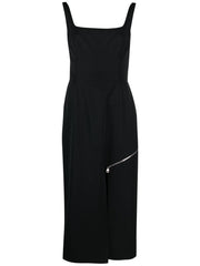 Alexander McQueen zip-embellished Midi Dress-Dresses-Alexander Mcqueen-40-Urbanheer