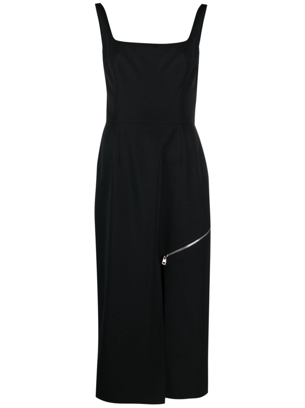 Alexander McQueen zip-embellished Midi Dress-Dresses-Alexander Mcqueen-40-Urbanheer
