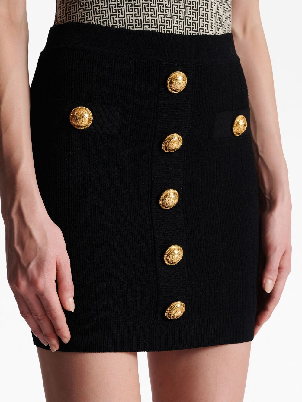 Balmain Skirts Black-Skirts-Balmain-36-Urbanheer