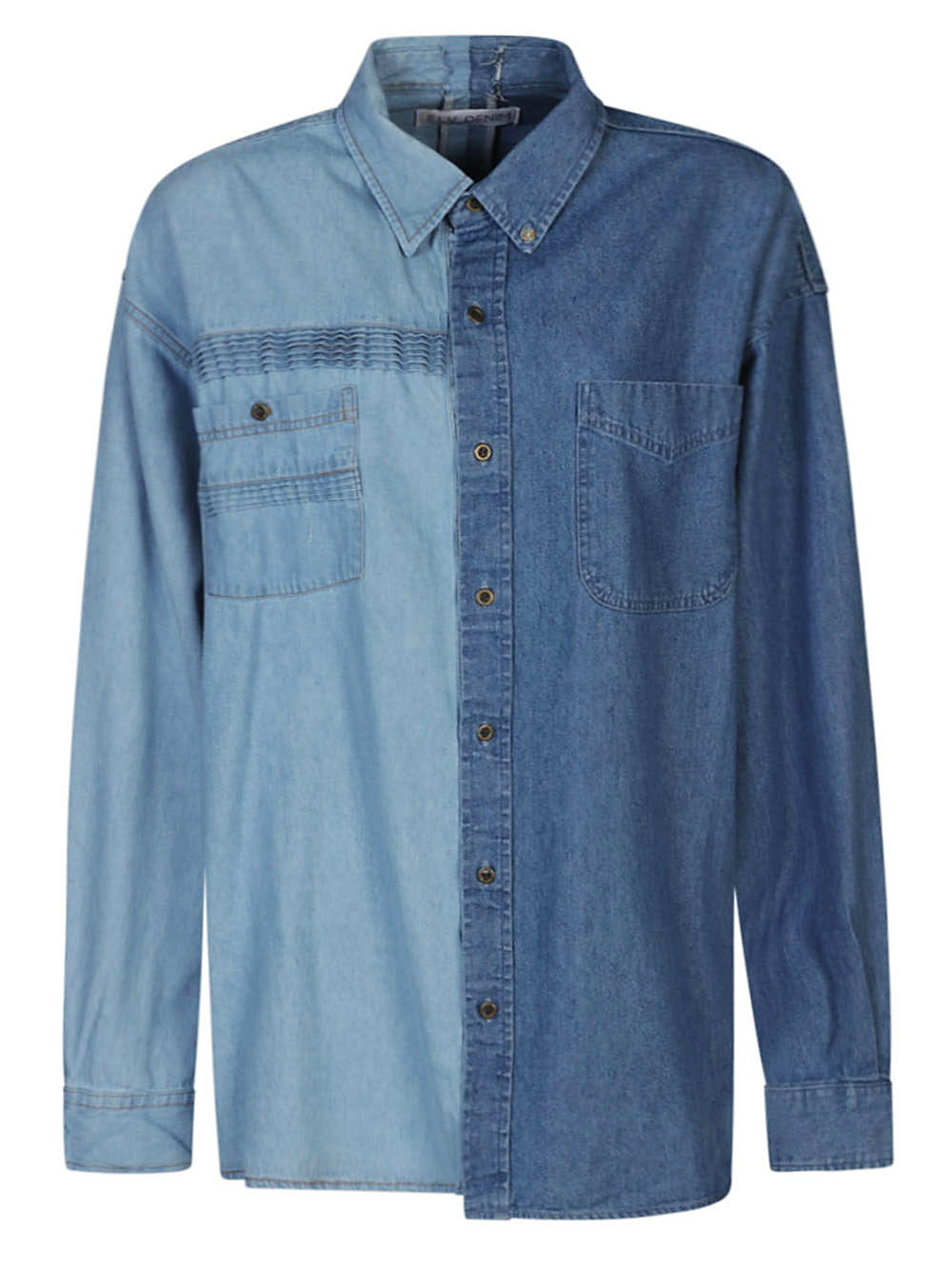 E.L.V. DENIM Shirts Denim-Shirts-E.L.V. Denim-UNI-Urbanheer