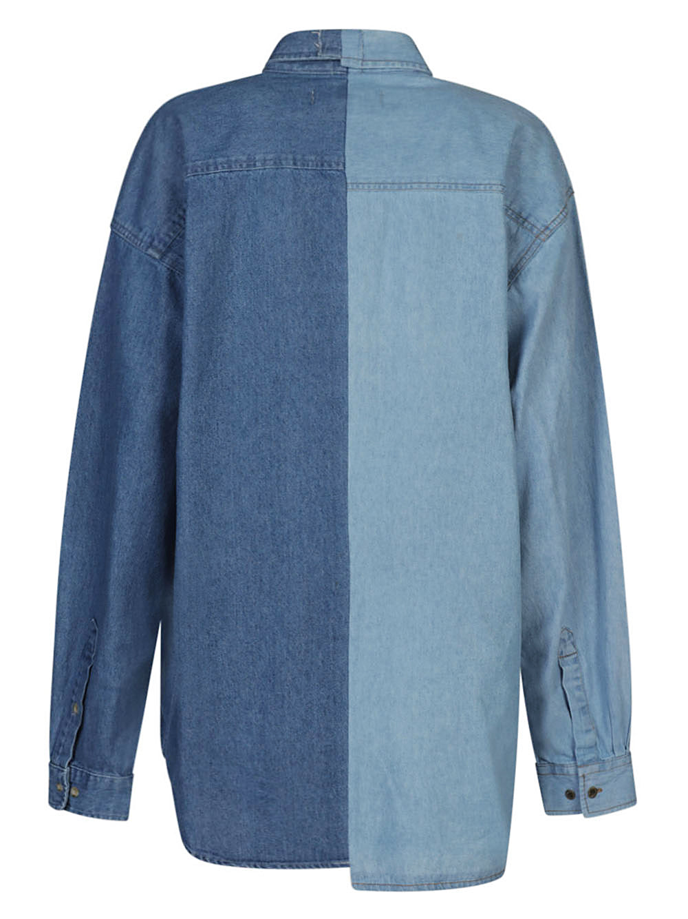 E.L.V. DENIM Shirts Denim-Shirts-E.L.V. Denim-UNI-Urbanheer
