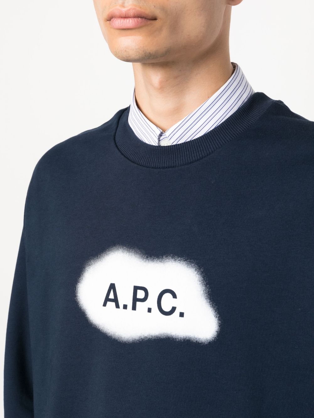 A.P.C. Sweaters Blue-Topwear-A.P.C.-S-Urbanheer