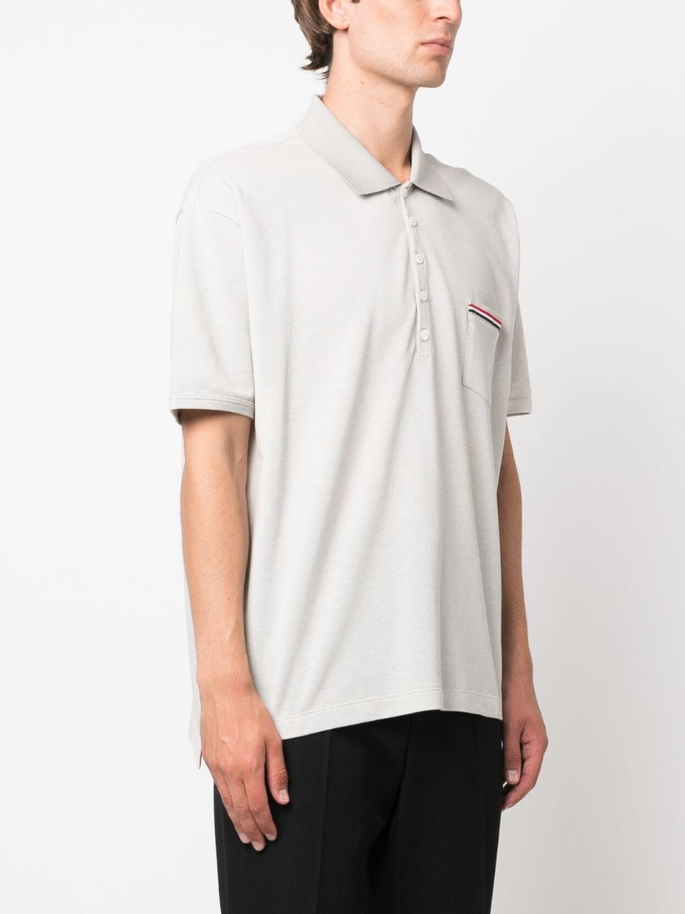 Thom Browne T-shirts and Polos White-Topwear-Thom Browne-2-Urbanheer