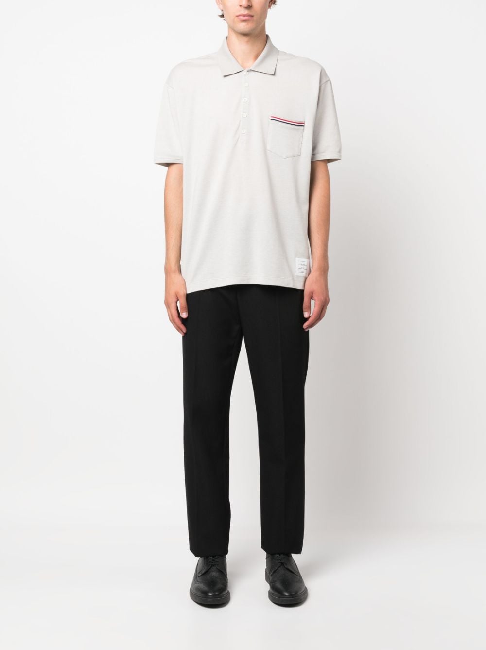 Thom Browne T-shirts and Polos White-Topwear-Thom Browne-2-Urbanheer