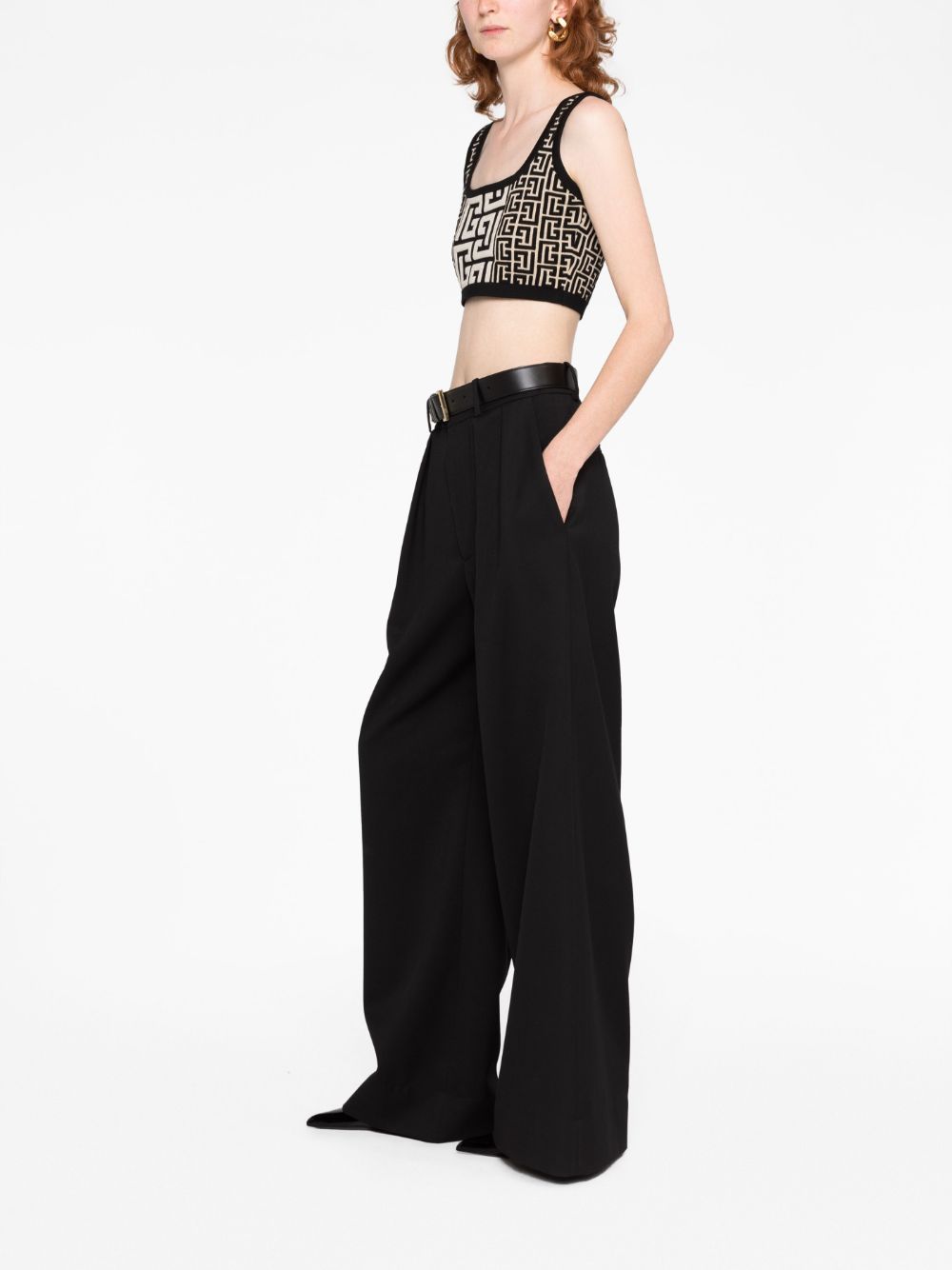 Balmain Top Black-Topwear-Balmain-38-Urbanheer