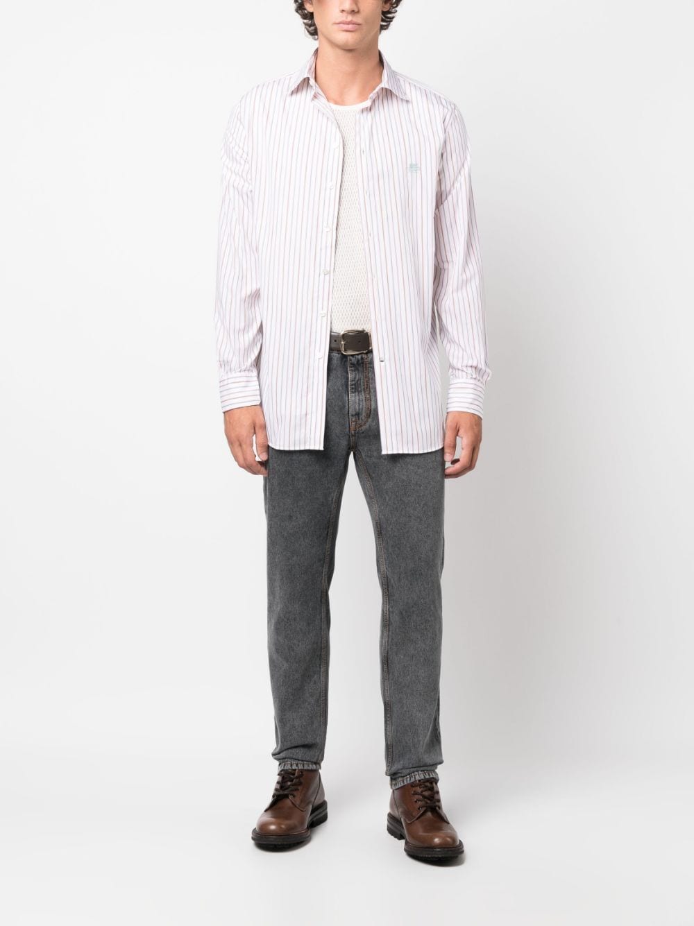 Etro Shirts Grey-Shirts-Etro-39-Urbanheer