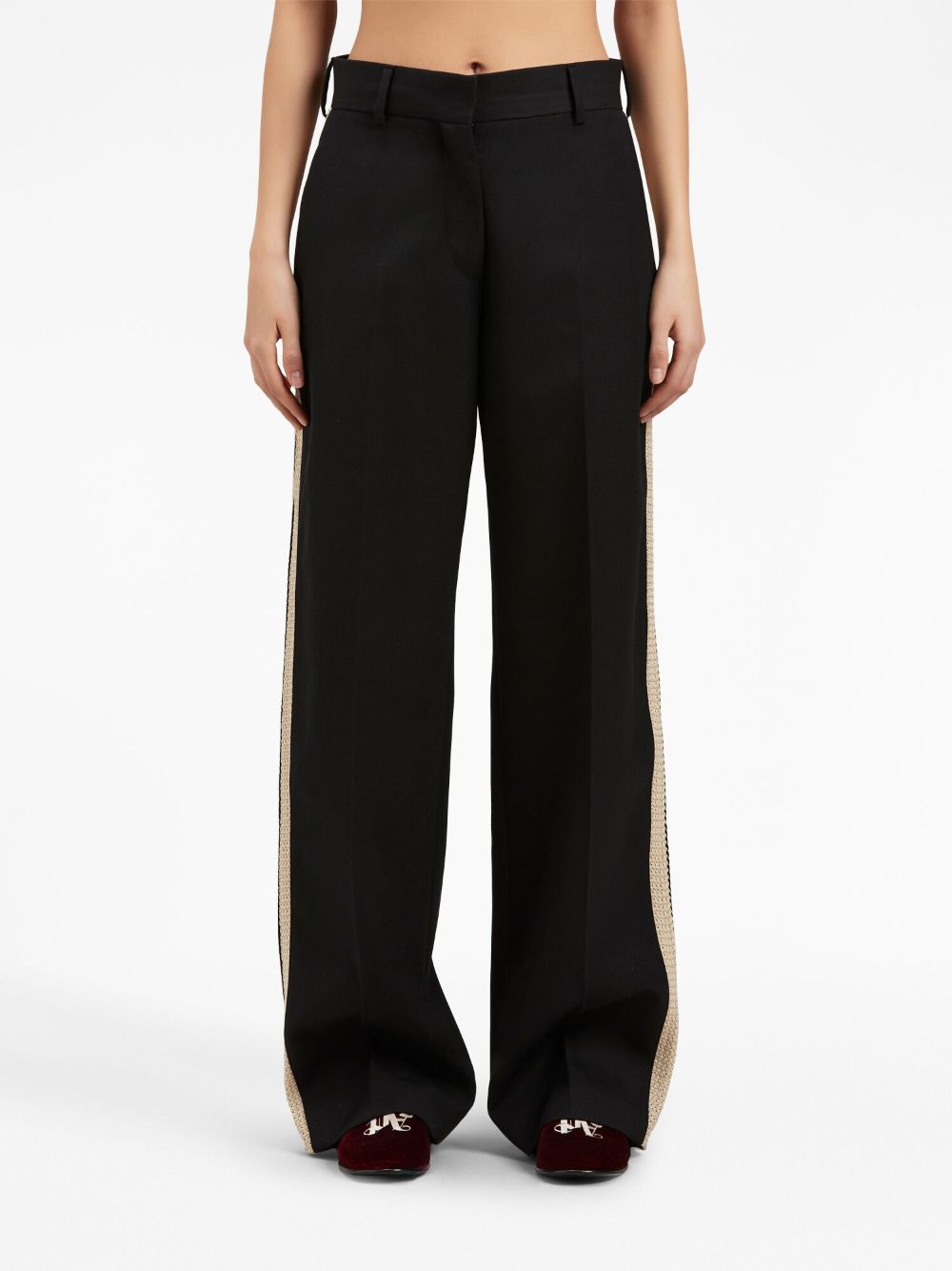 Palm Angels Trousers Black-Trousers-Palm Angels-40-Urbanheer