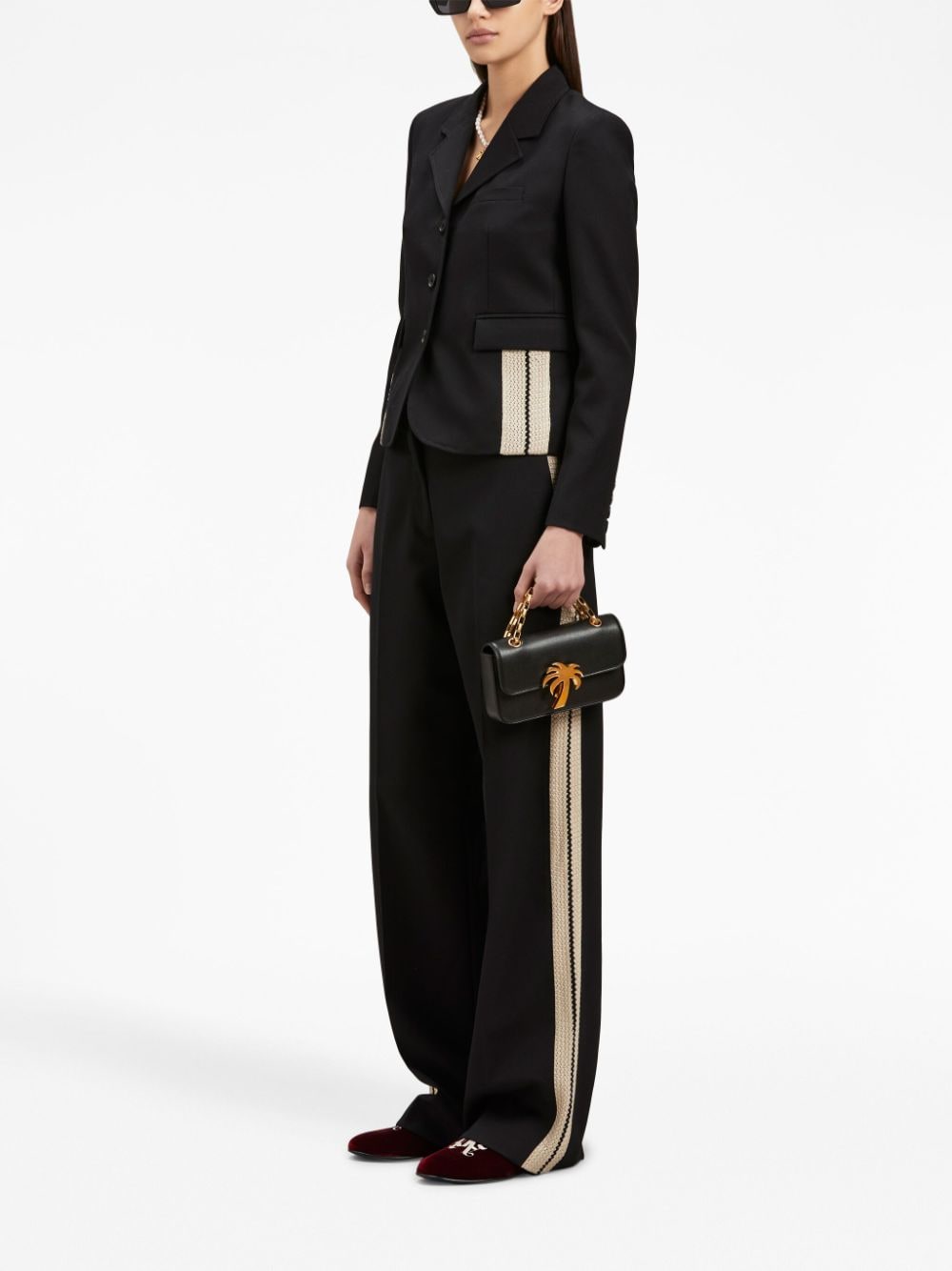 Palm Angels Trousers Black-Trousers-Palm Angels-40-Urbanheer