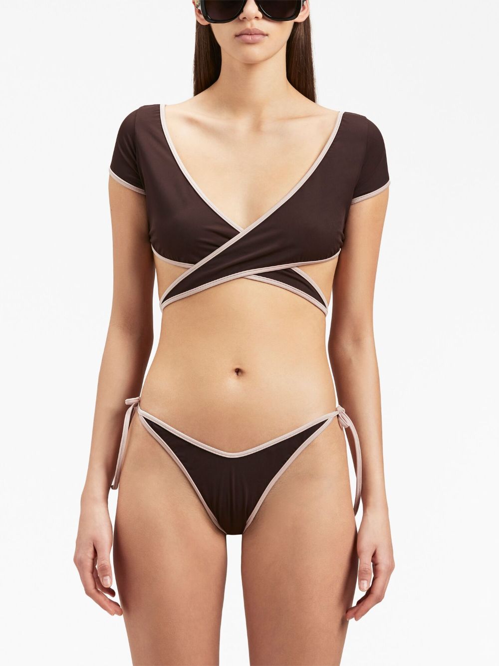 Palm Angels Sea clothing Brown-Beachwear & underwear-Palm Angels-M-Urbanheer