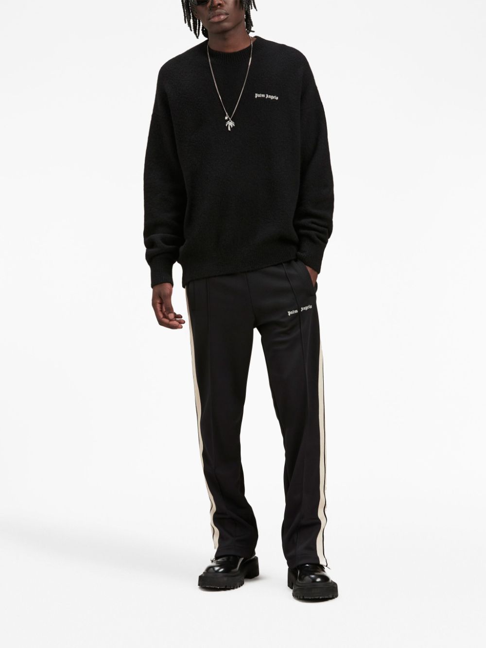 Palm Angels Sweaters Black-Topwear-Palm Angels-M-Urbanheer