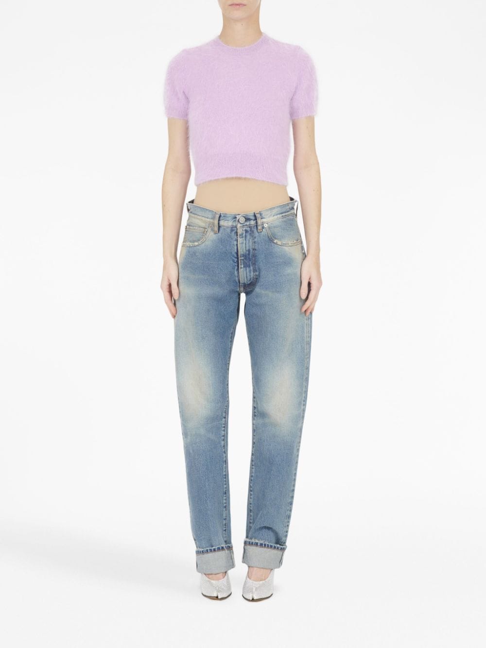 Maison Margiela T-shirts and Polos Lilac-Topwear-Maison Margiela-XS-Urbanheer