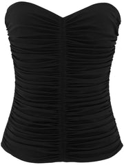 Saint Laurent ruched strapless top-Topwear-Saint Laurent-36-Urbanheer