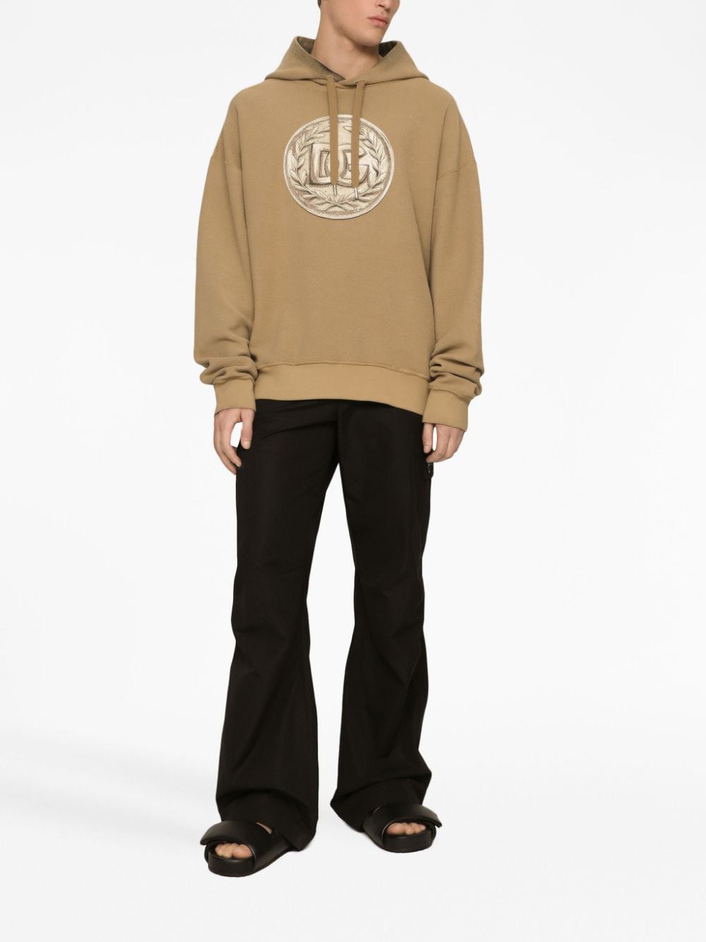 Dolce & Gabbana Cargo With Logo Plaque-Trousers-Dolce & Gabbana-48-Urbanheer