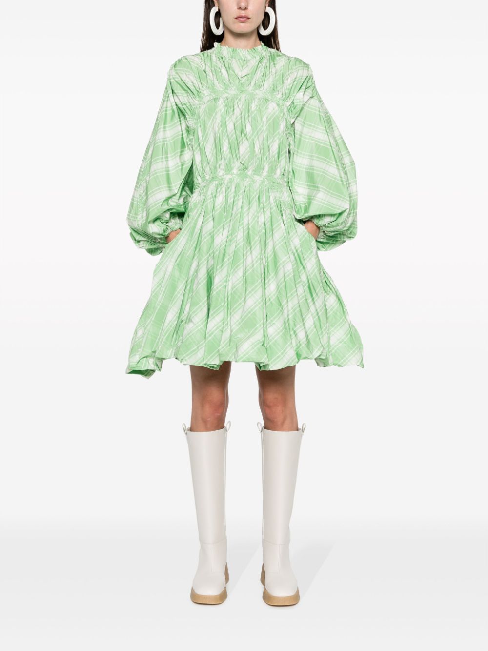 JIL SANDER FASHION Dresses Green-Dresses-Jil Sander Fashion-34-Urbanheer