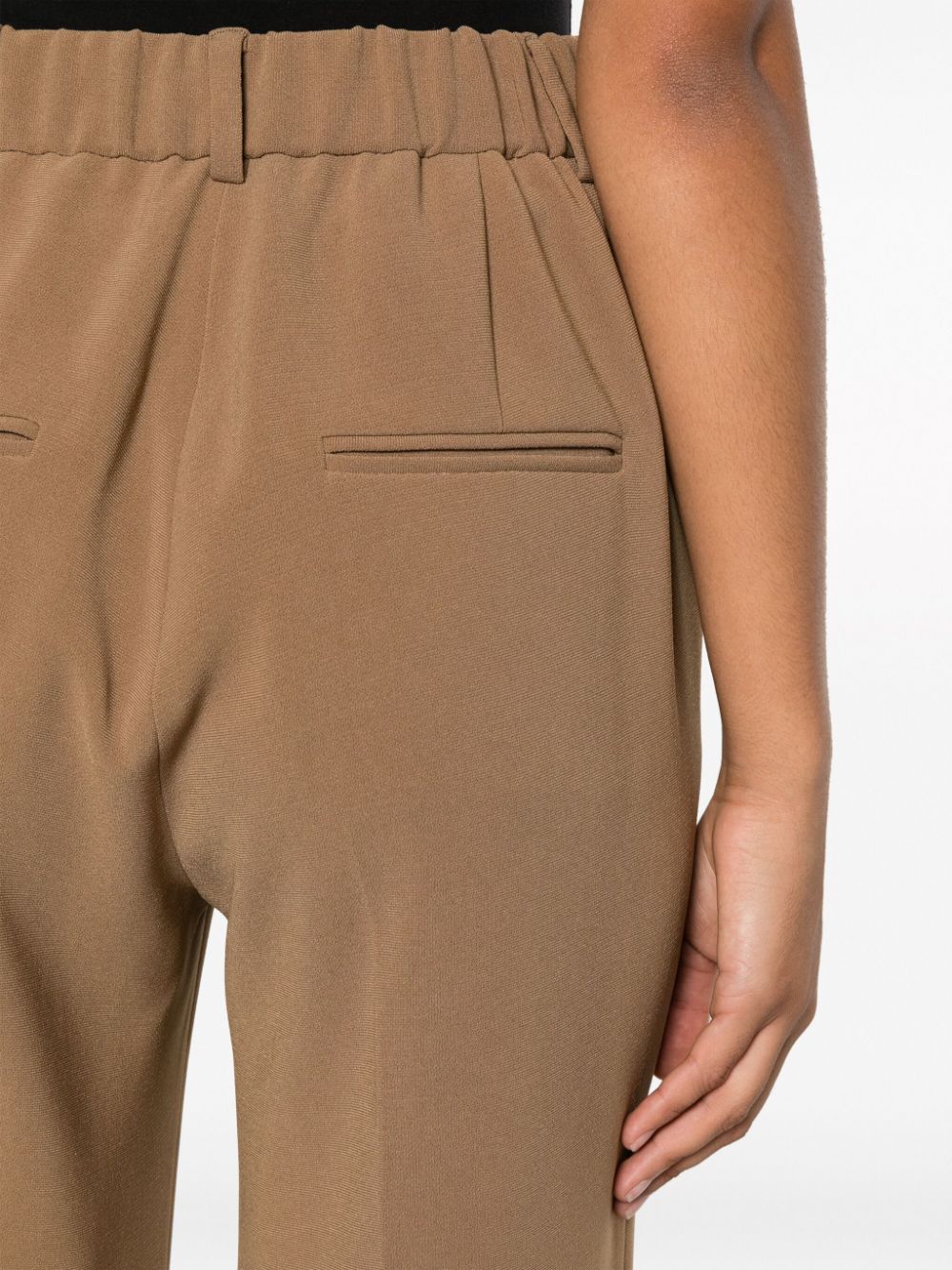 Alberto Biani Trousers Camel-Trousers-Alberto Biani-46-Urbanheer