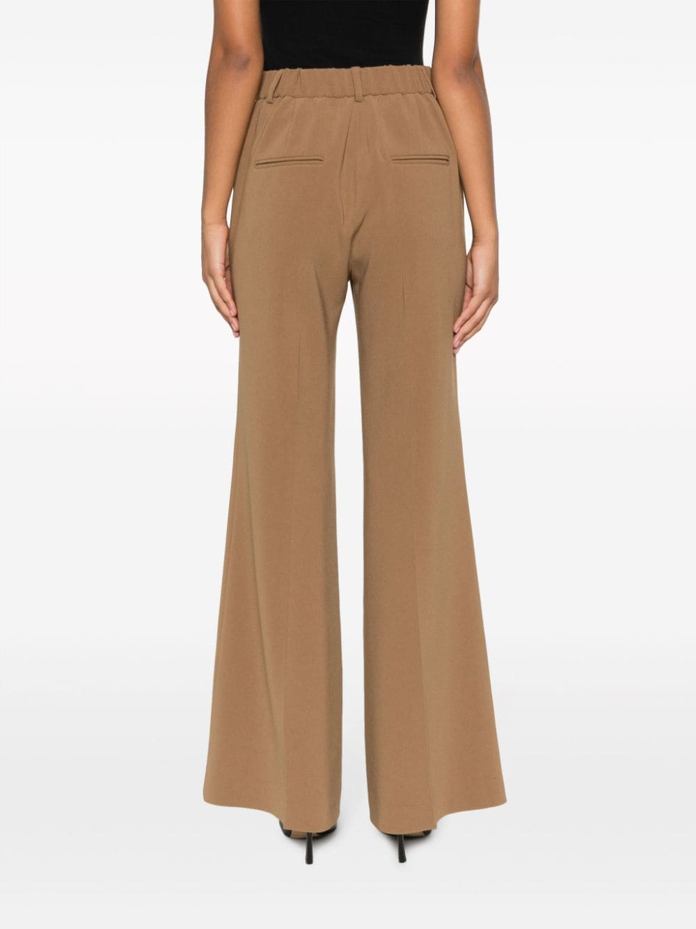 Alberto Biani Trousers Camel-Trousers-Alberto Biani-46-Urbanheer