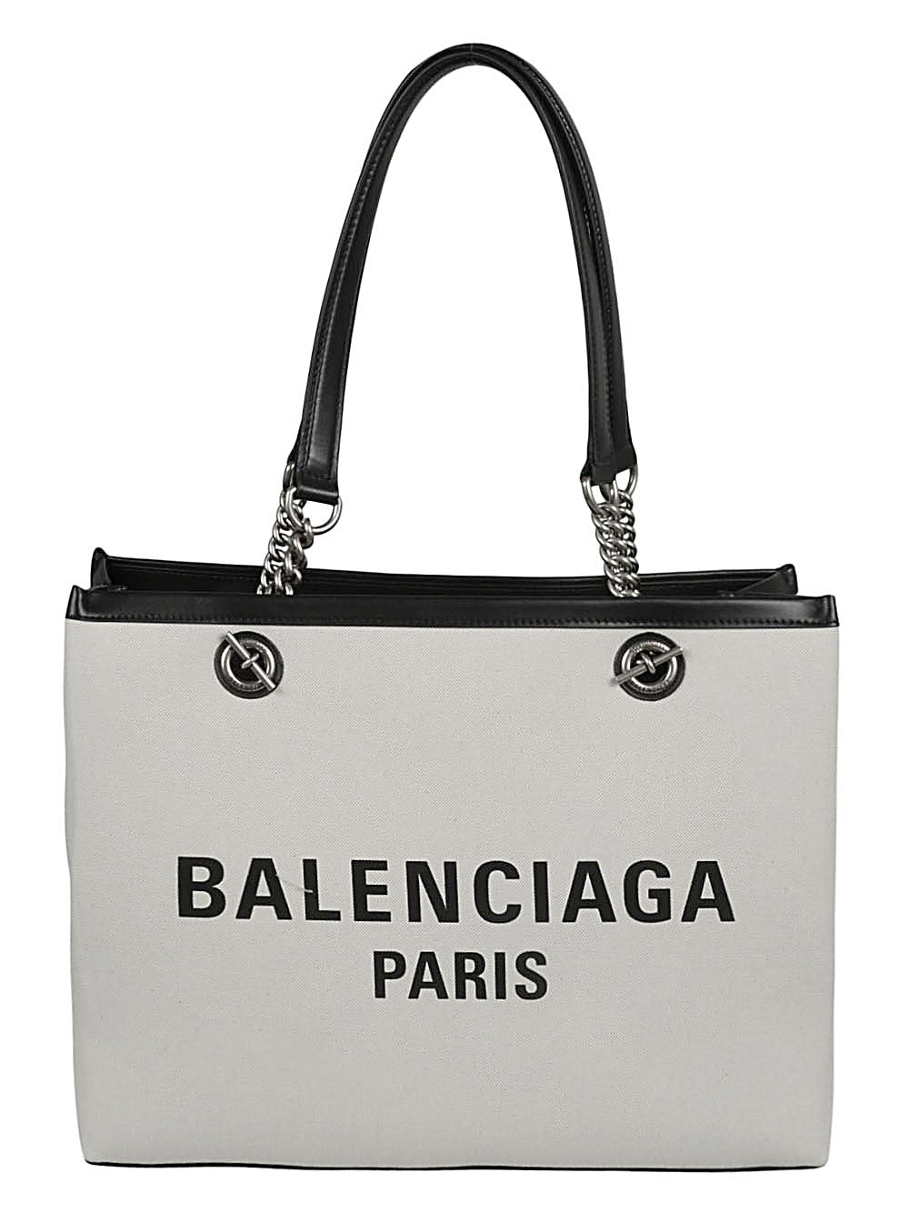 Balenciaga logo print canvas tote bag-Shopper-Balenciaga-UNI-Urbanheer