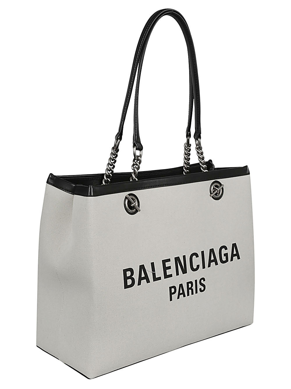 Balenciaga logo print canvas tote bag-Shopper-Balenciaga-UNI-Urbanheer