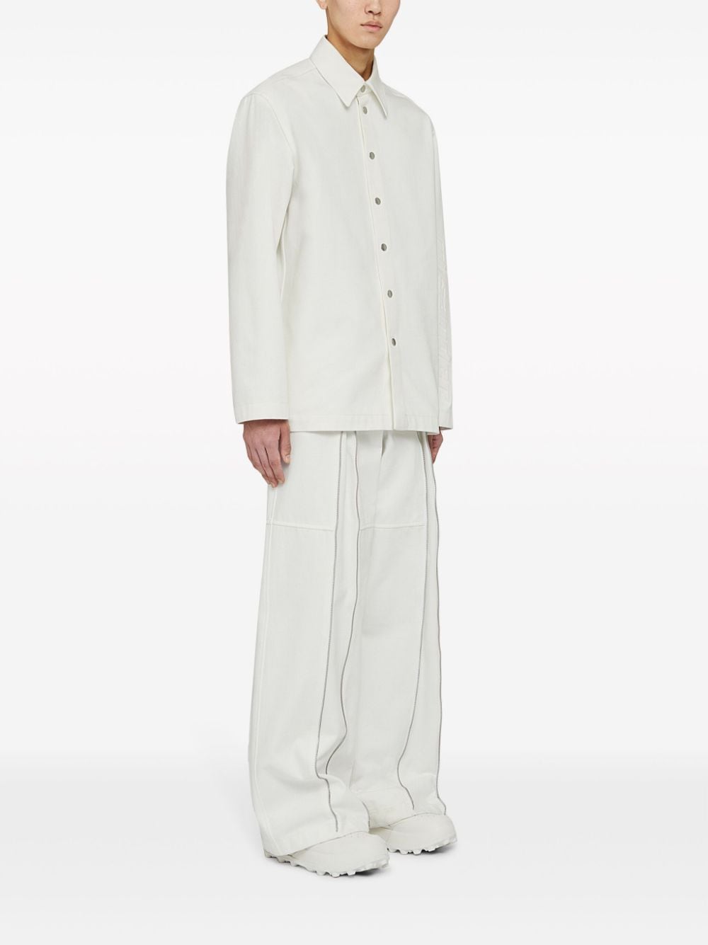 JIL SANDER FASHION Shirts White-Shirts-Jil Sander Fashion-40-Urbanheer