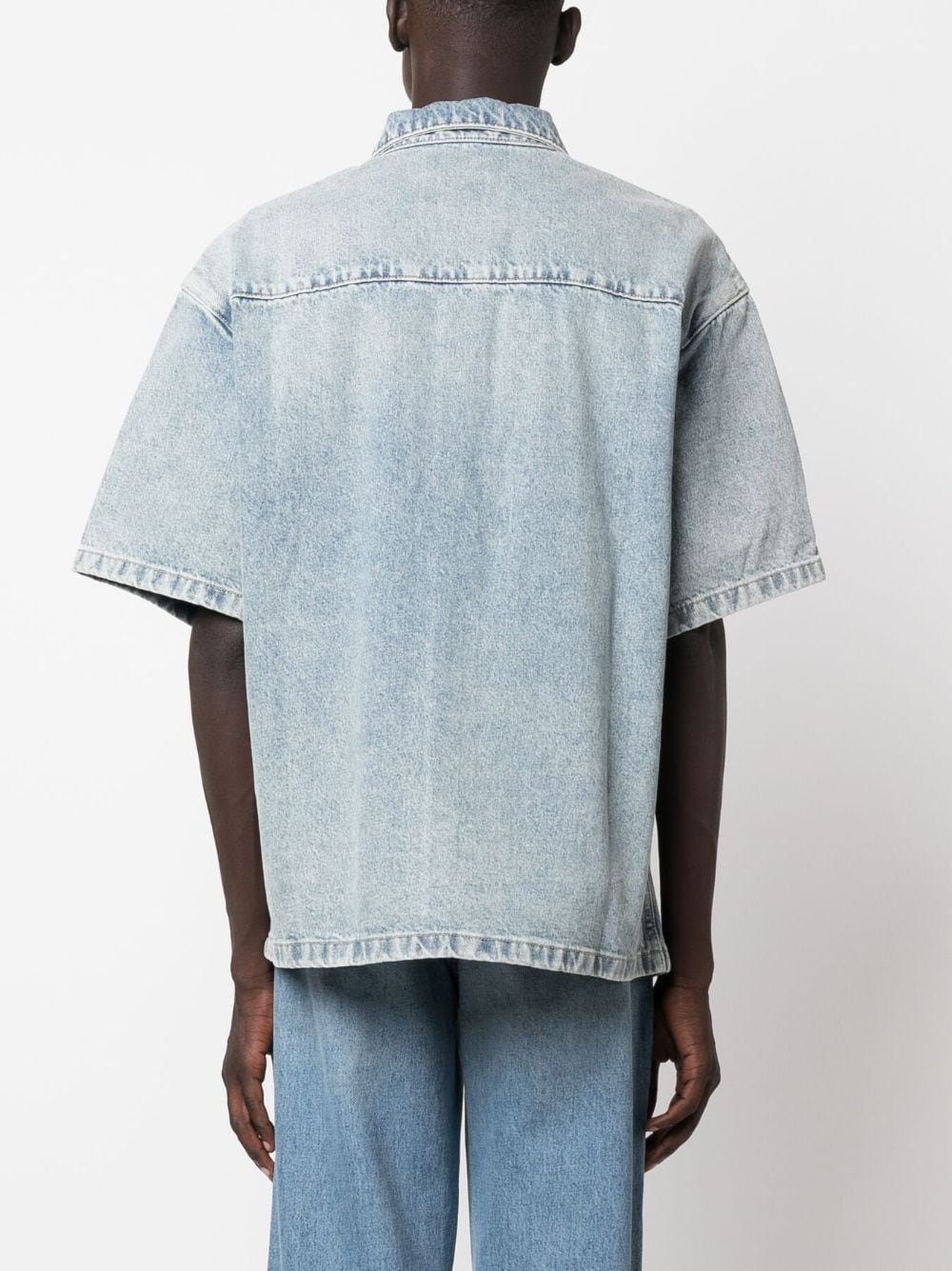 PURPLE BRAND PRE Shirts Denim-Shirts-Purple Brand Pre-S-Urbanheer