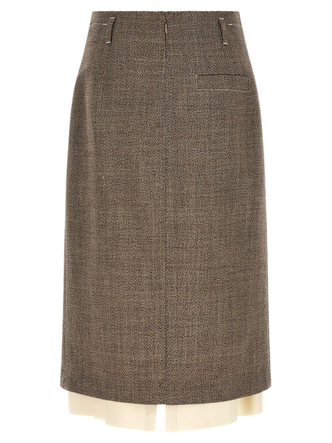 Tela Multi-layer Hem Skirt
