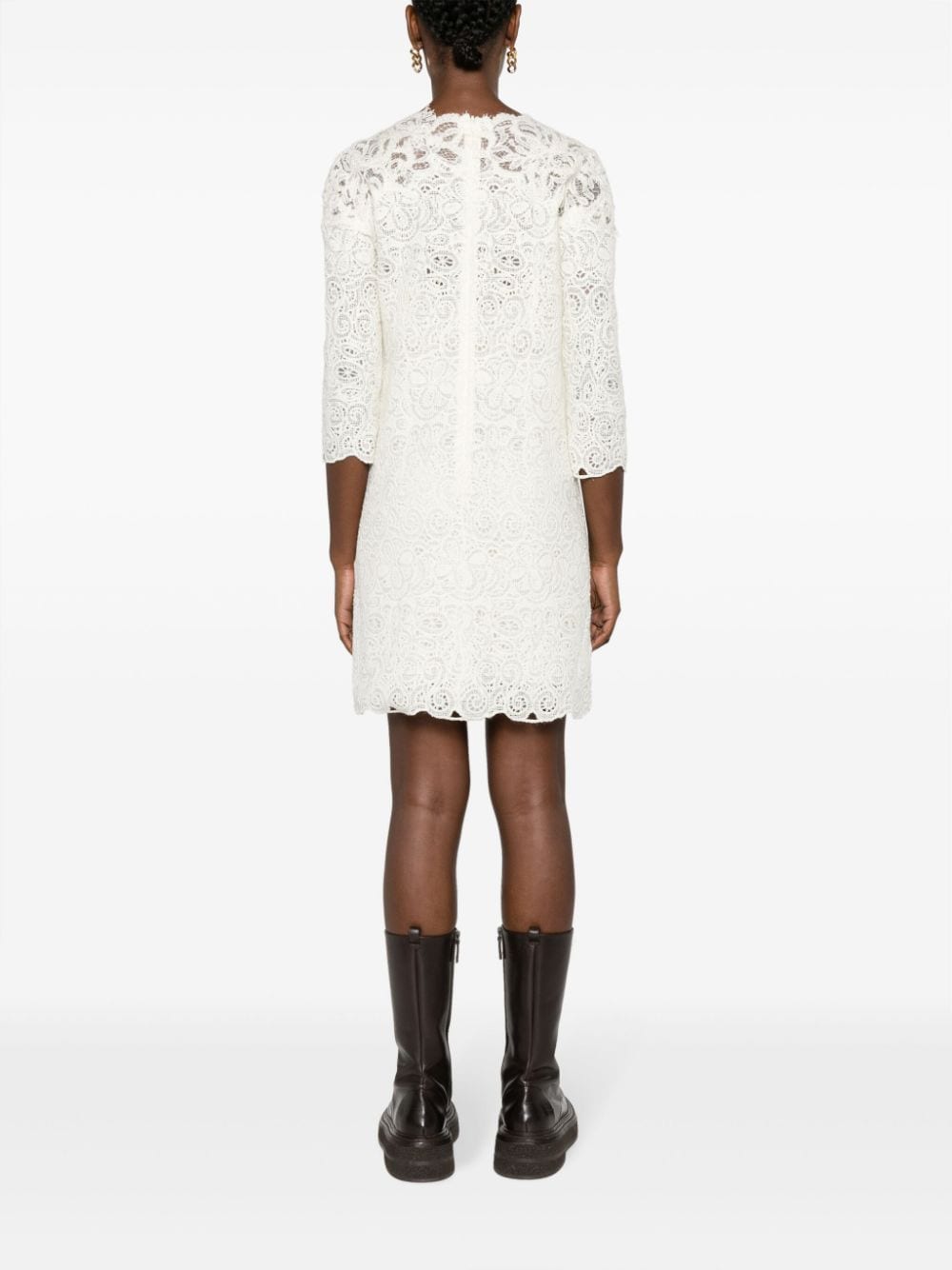 Ermanno Scervino Wool blend short dress-Dresses-Ermanno Scervino-40-Urbanheer