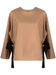 Erika Cavallini Semi-Couture Top Camel-Topwear-Erika Cavallini Semi-Couture-38-Urbanheer