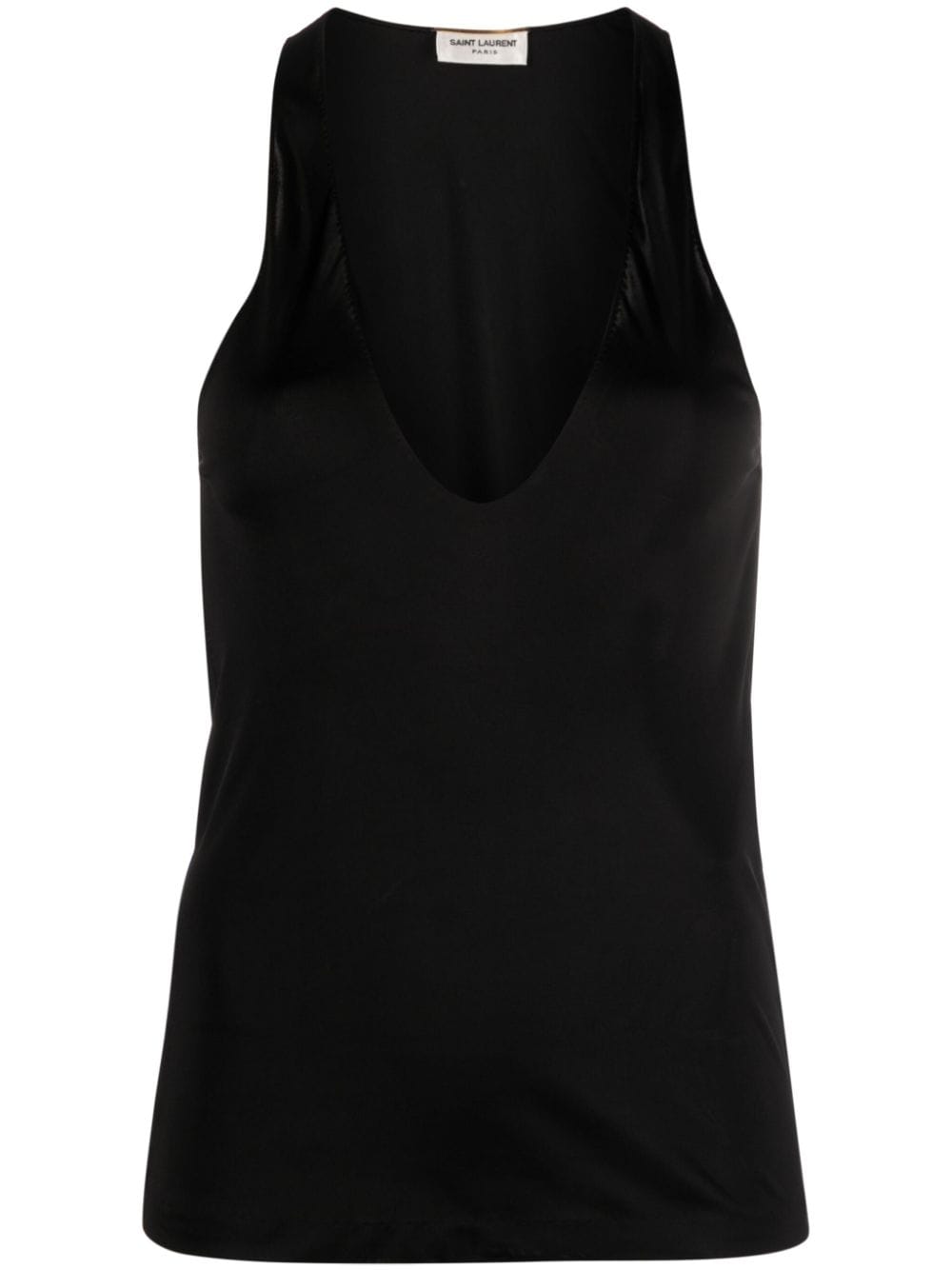 Saint Laurent plunging satin tank top-Topwear-Saint Laurent-38-Urbanheer