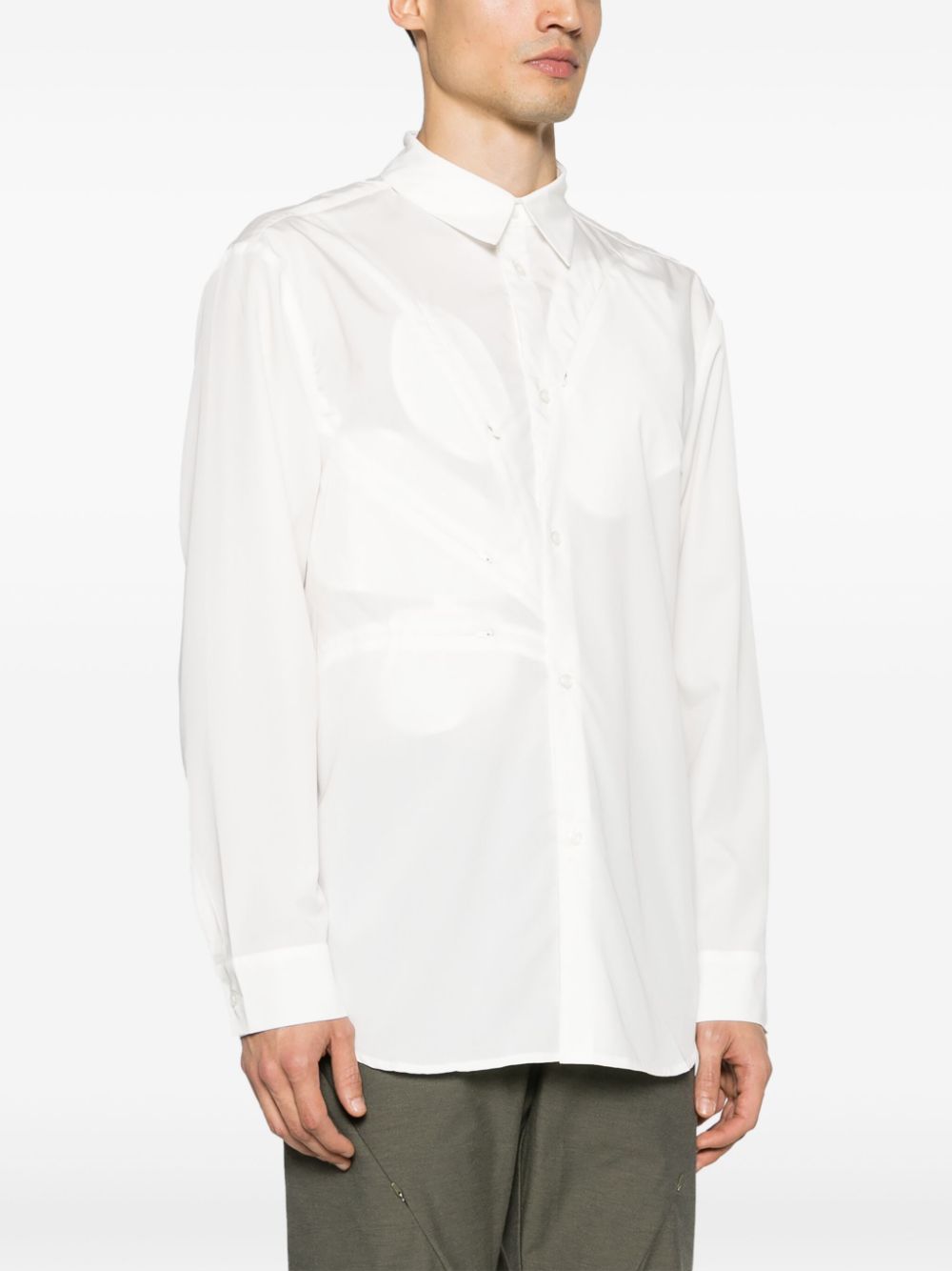 POST ARCHIVE FACTION Shirts White-Shirts-Post Archive Faction-L-Urbanheer