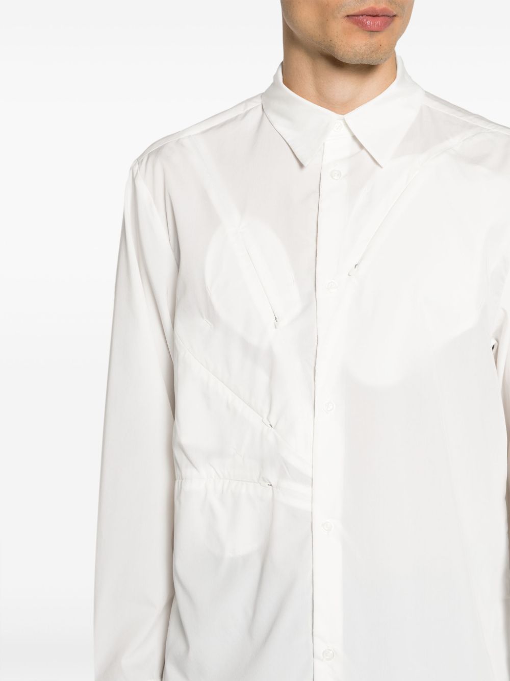 POST ARCHIVE FACTION Shirts White-Shirts-Post Archive Faction-L-Urbanheer
