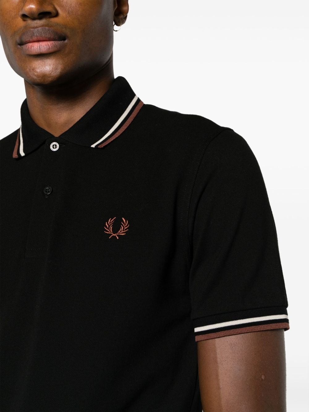 Fred Perry T-shirts and Polos Black-Topwear-Fred Perry-38-Urbanheer