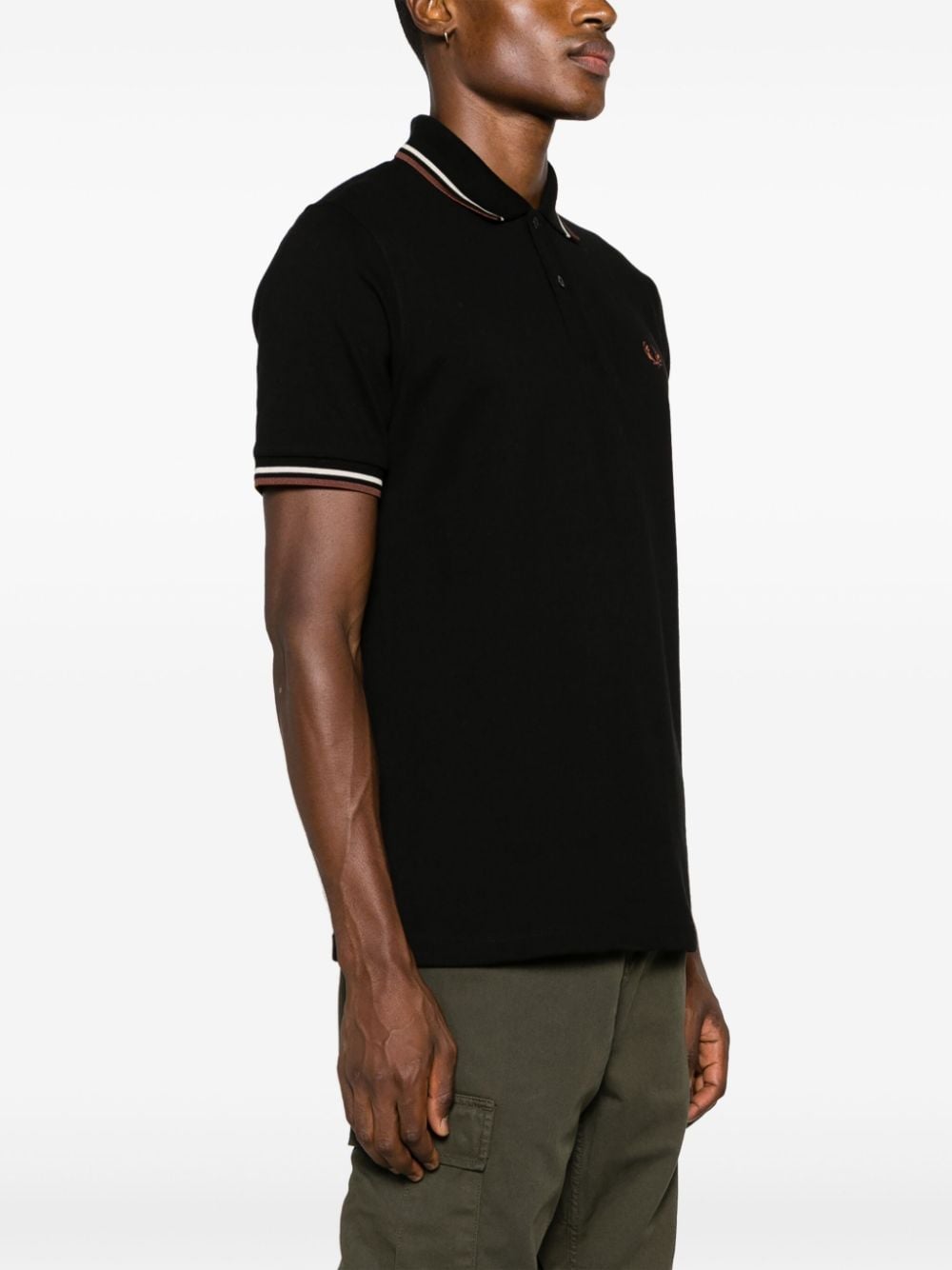 Fred Perry T-shirts and Polos Black-Topwear-Fred Perry-38-Urbanheer