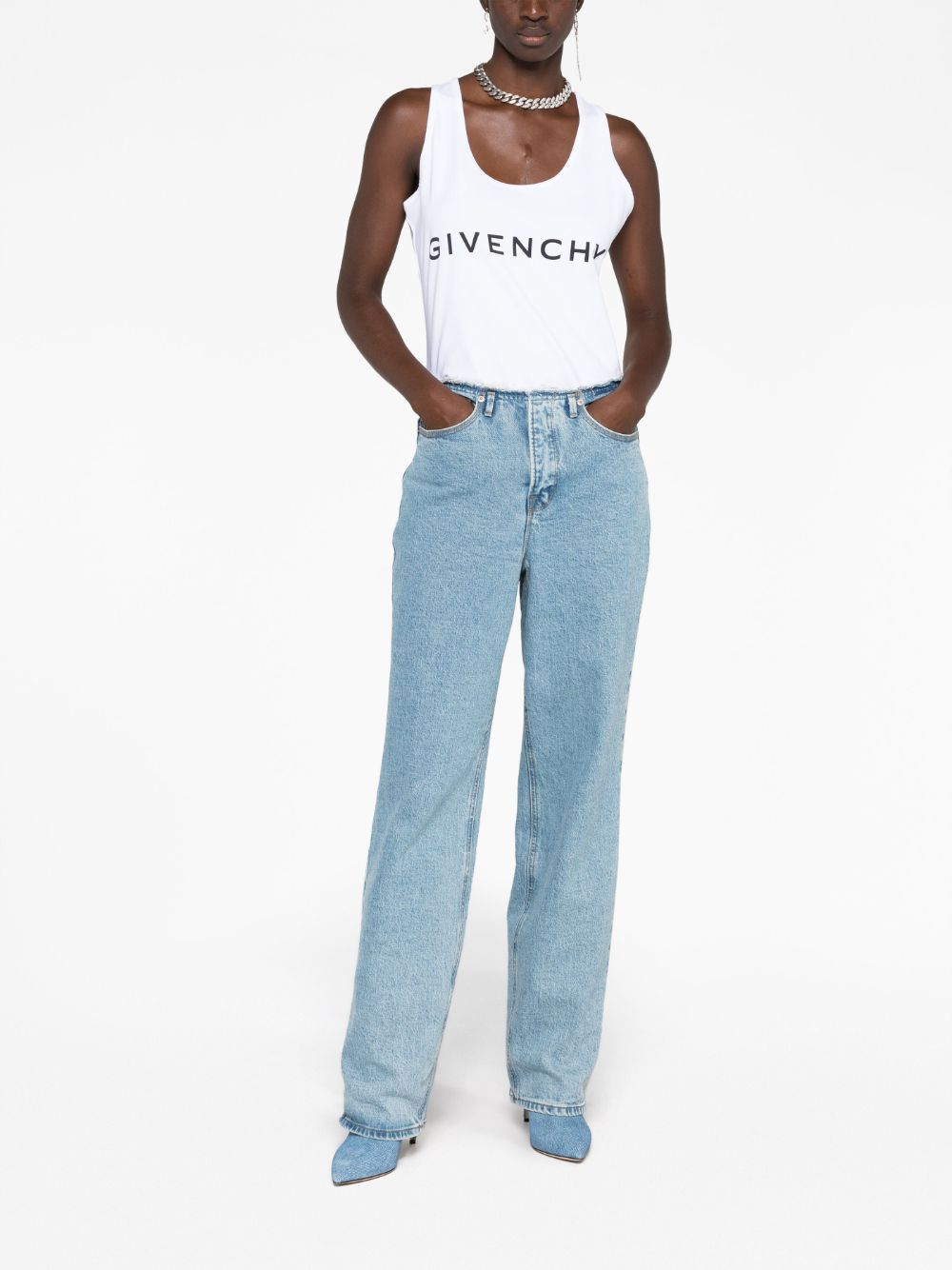 Givenchy Top White-Topwear-Givenchy-S-Urbanheer