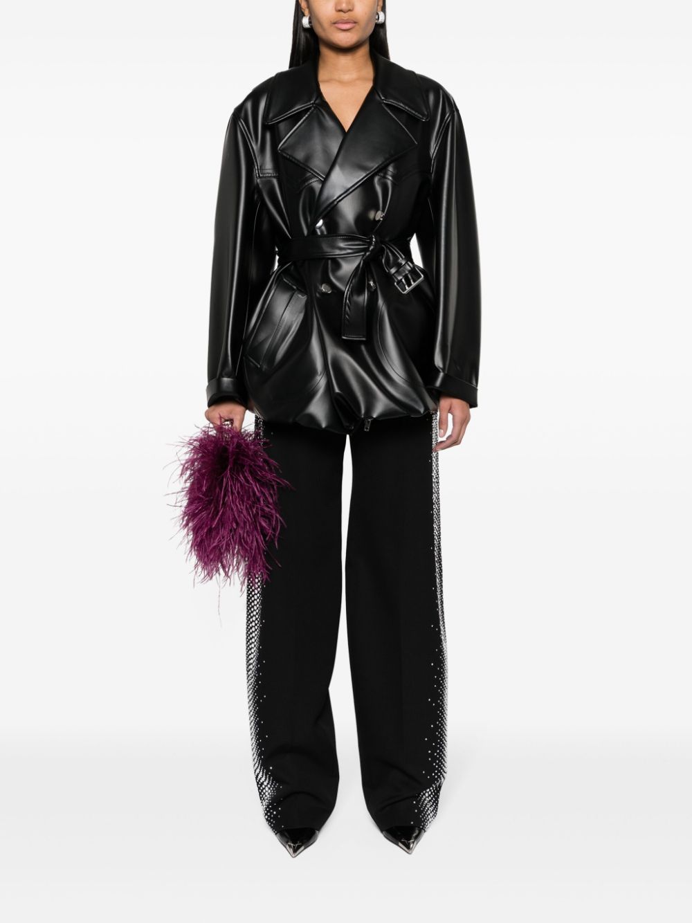 The Attico Trousers Black-Trousers-The Attico-40-Urbanheer