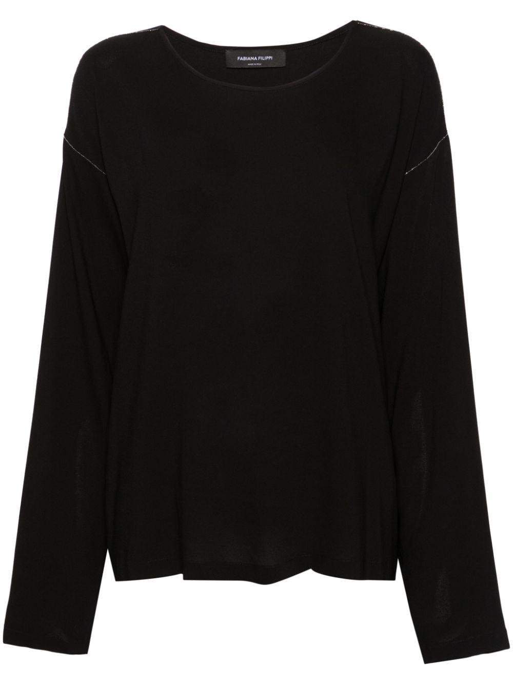 Fabiana Filippi Sweaters Black-Topwear-Fabiana Filippi-40-Urbanheer