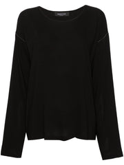 Fabiana Filippi Sweaters Black-Topwear-Fabiana Filippi-40-Urbanheer