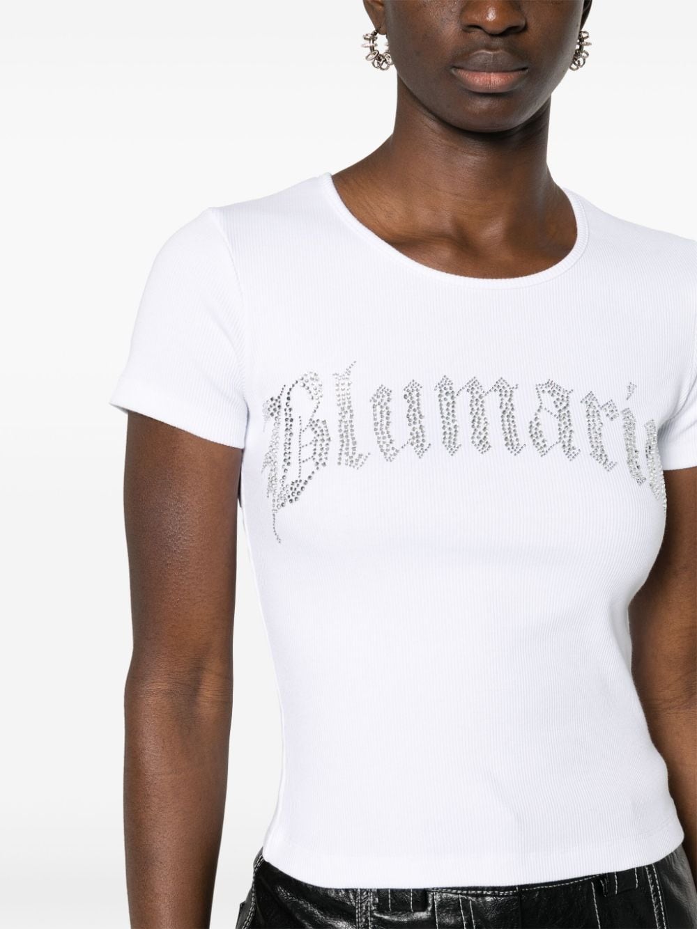 Blumarine T-shirts and Polos White-Topwear-Blumarine-M-Urbanheer