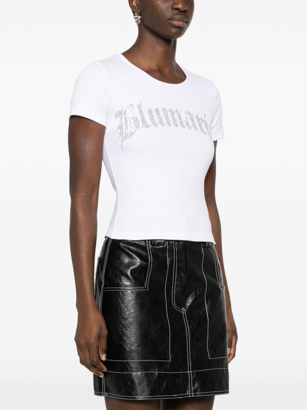 Blumarine T-shirts and Polos White-Topwear-Blumarine-M-Urbanheer
