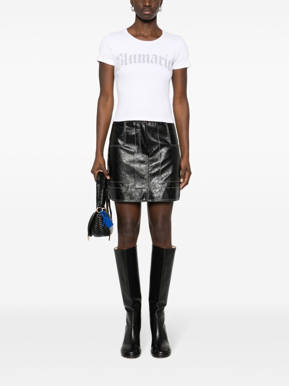 Blumarine T-shirts and Polos White-Topwear-Blumarine-M-Urbanheer