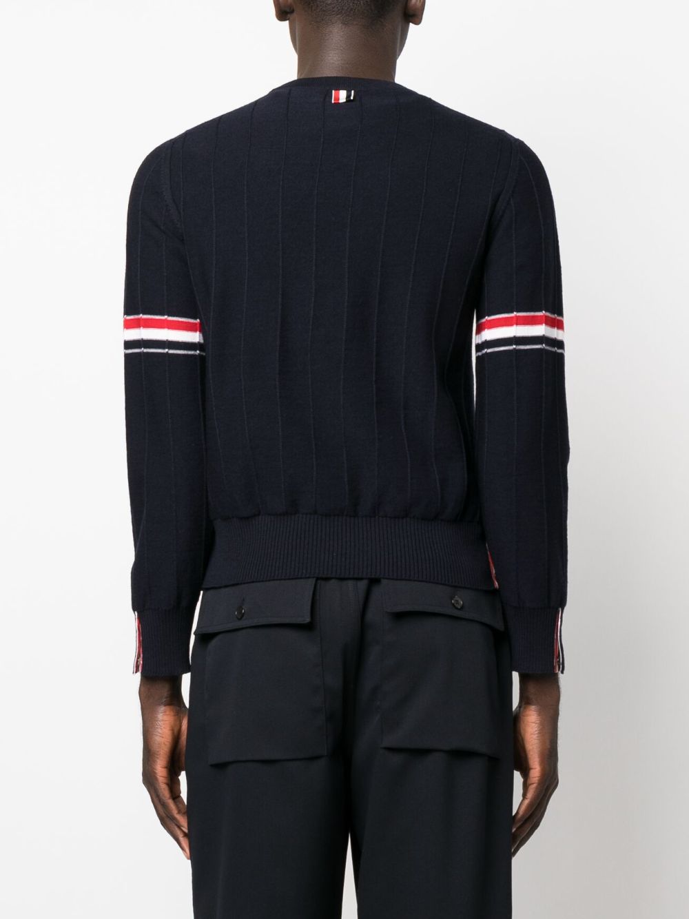 Thom Browne Sweaters Blue-Topwear-Thom Browne-3-Urbanheer