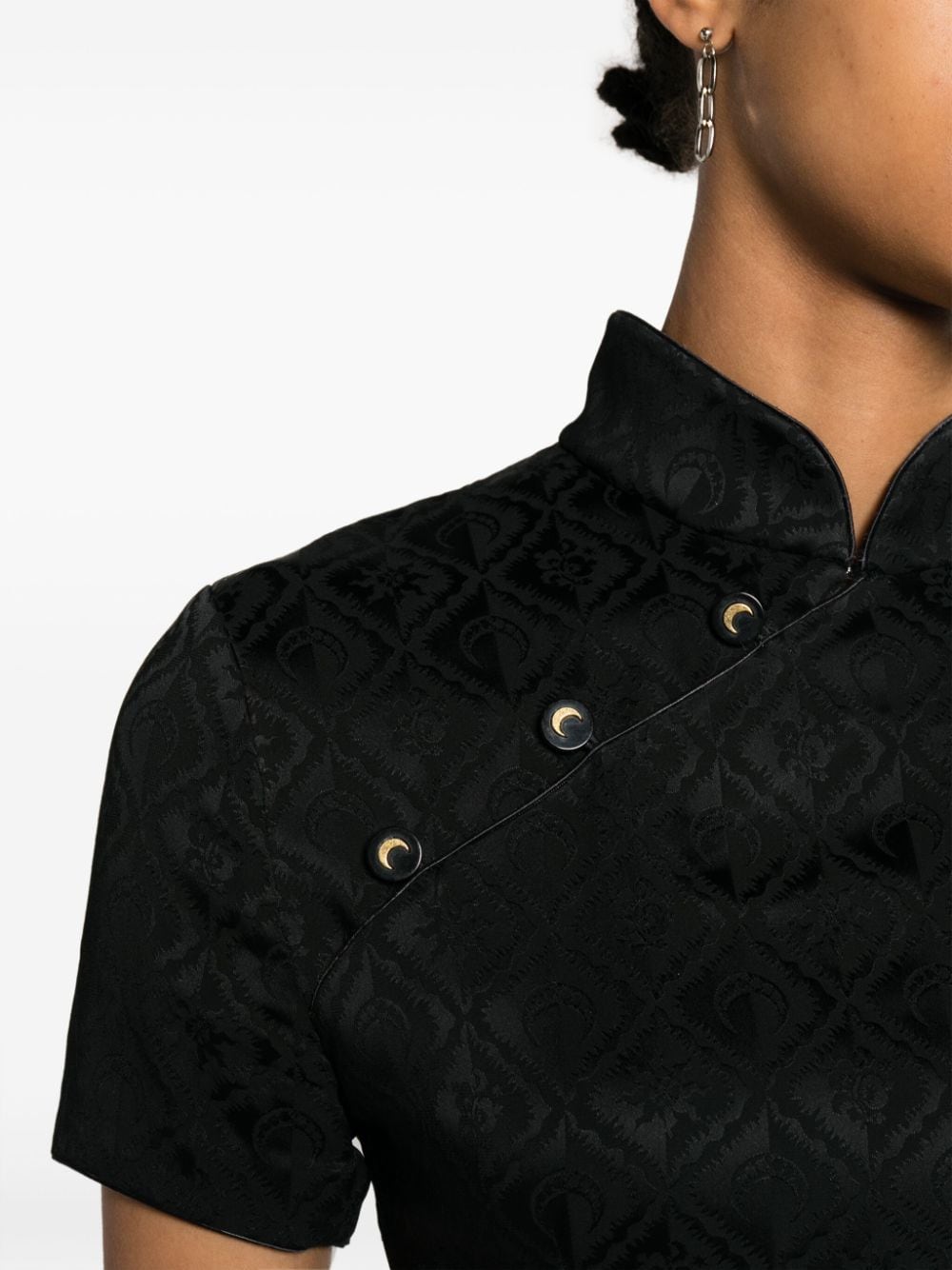 MARINE SERRE Dresses Black-Dresses-Marine Serre-40-Urbanheer