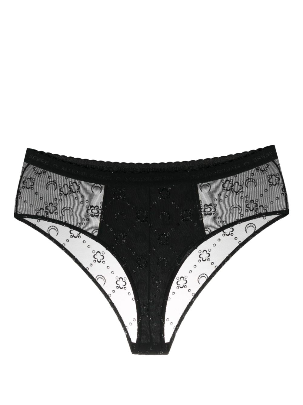MARINE SERRE Underwear Black-Beachwear & underwear-Marine Serre-L-Urbanheer