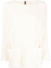 Daniela Gregis Sweaters White-Topwear-Daniela Gregis-UNI-Urbanheer