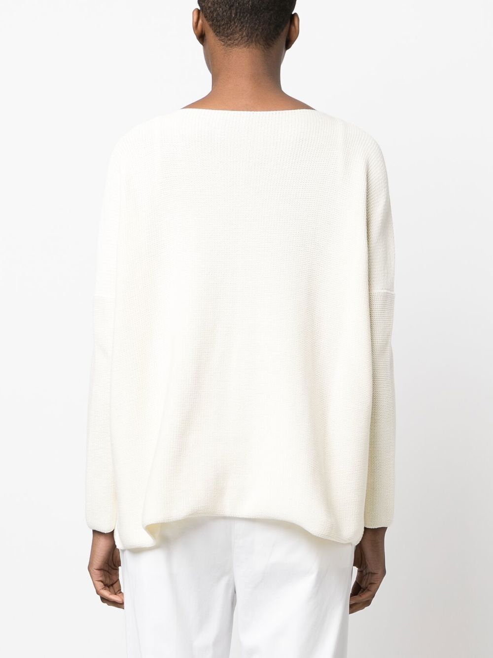 Daniela Gregis Sweaters White-Topwear-Daniela Gregis-UNI-Urbanheer